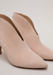 Cut Out Shoe Boots - Neutral