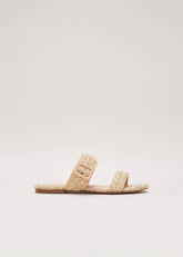 Raffia Slider - Natural