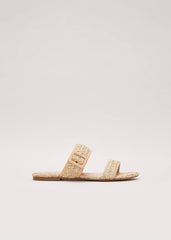 Raffia Slider - Natural