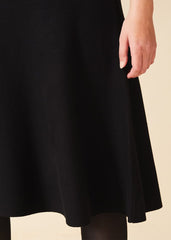 Francis Knitted Skirt - Black