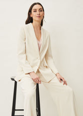 Cadie Suit Jacket - Pearl