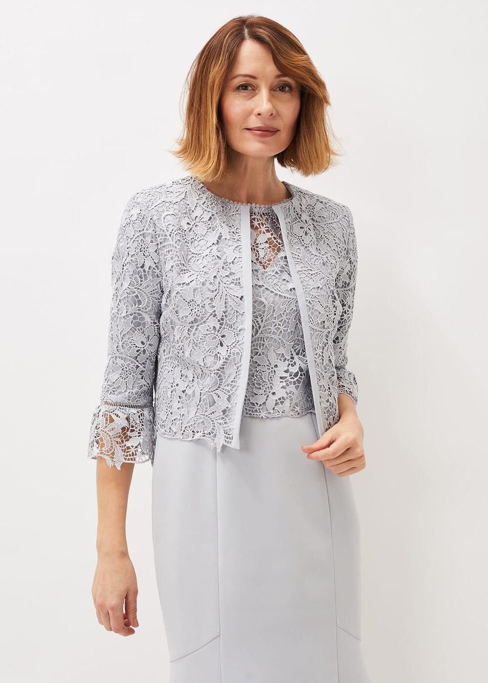 Alisha Lace Jacket - Mineral