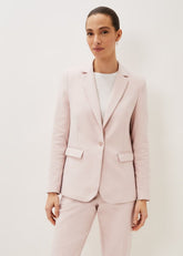 Ulrica Pink Blazer - Pale Pink