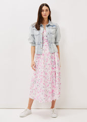 Karys Fashion Puff Sleeve Jacket - Denim