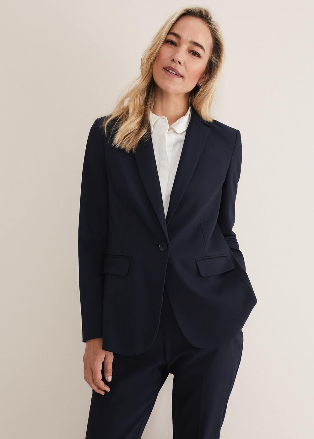 Ulrica Pink Blazer - Midnight
