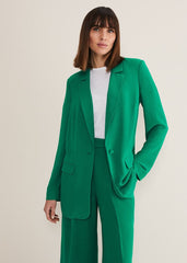 Opal Green Blazer - Green