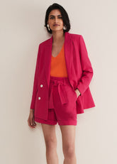 Camilla Pink Blazer - Raspberry