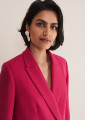 Camilla Pink Blazer - Raspberry