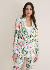 Ulrica Floral Blazer - Multi-Coloured