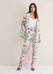 Ulrica Floral Blazer - Multi-Coloured