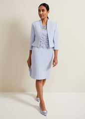 Petite Daisy Jacket - Pale Blue