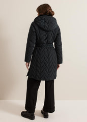 Petite Hollie Puffer - Dark Green