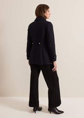 Petite Aurelie Peacoat - Navy