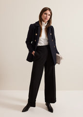 Petite Aurelie Peacoat - Navy