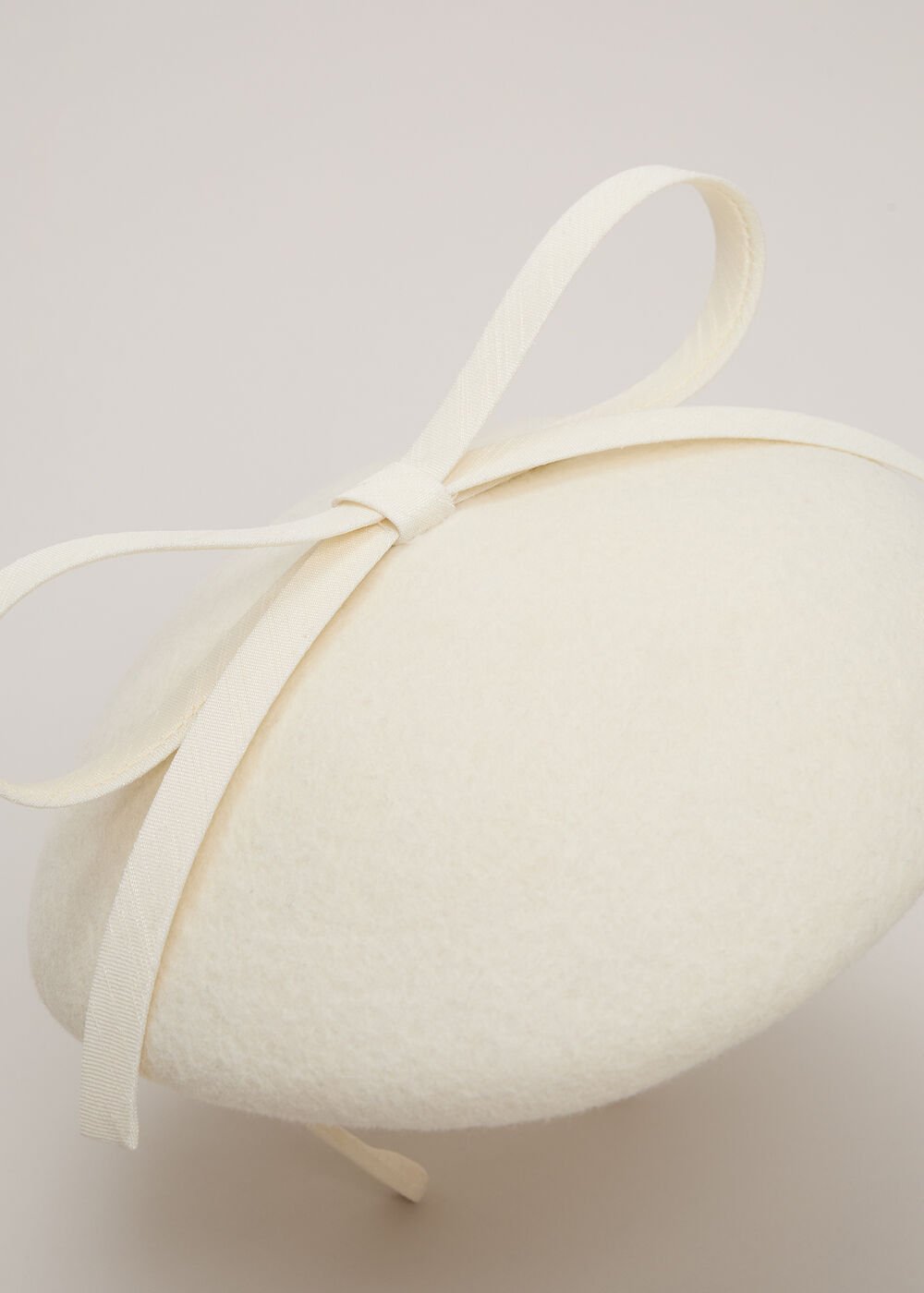 Bow Pillbox - Ivory