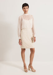 Amina Sequin Dress - Cameo