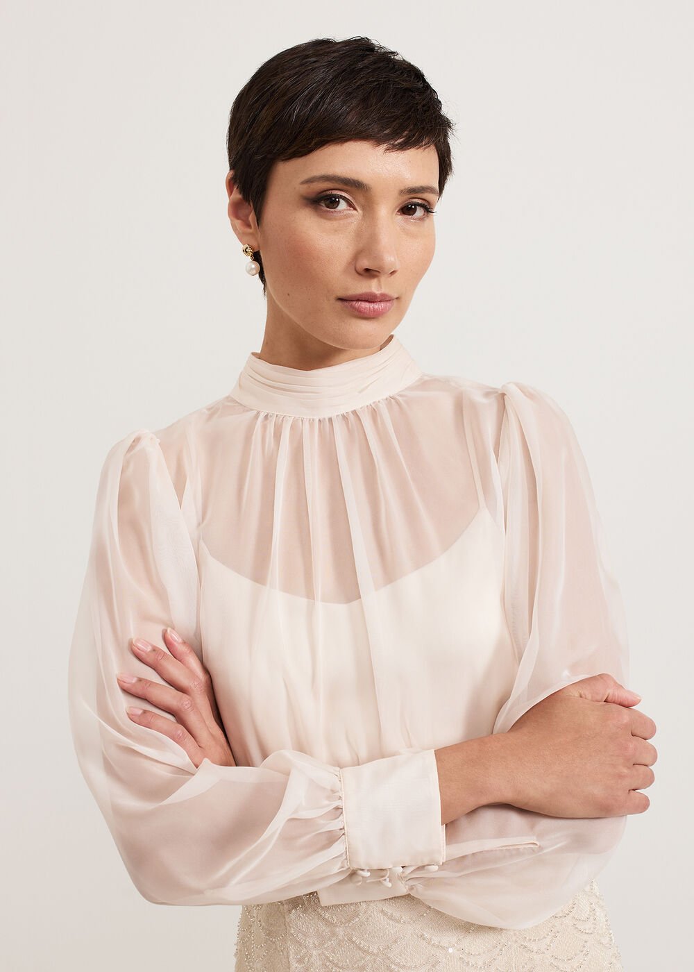 Amina Sequin Dress - Cameo