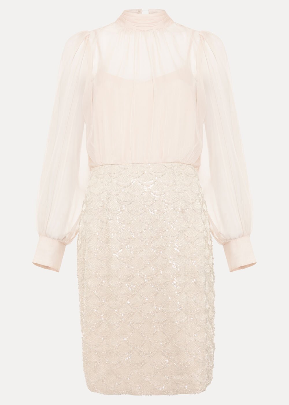 Amina Sequin Dress - Cameo