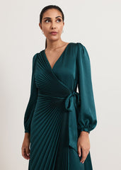 Petite Gracie Dress - Dark Green