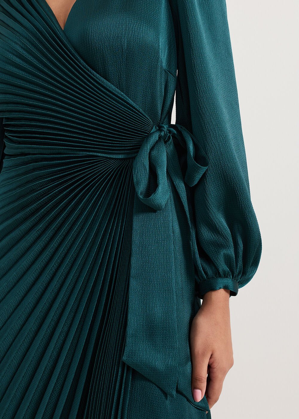 Petite Gracie Dress - Dark Green
