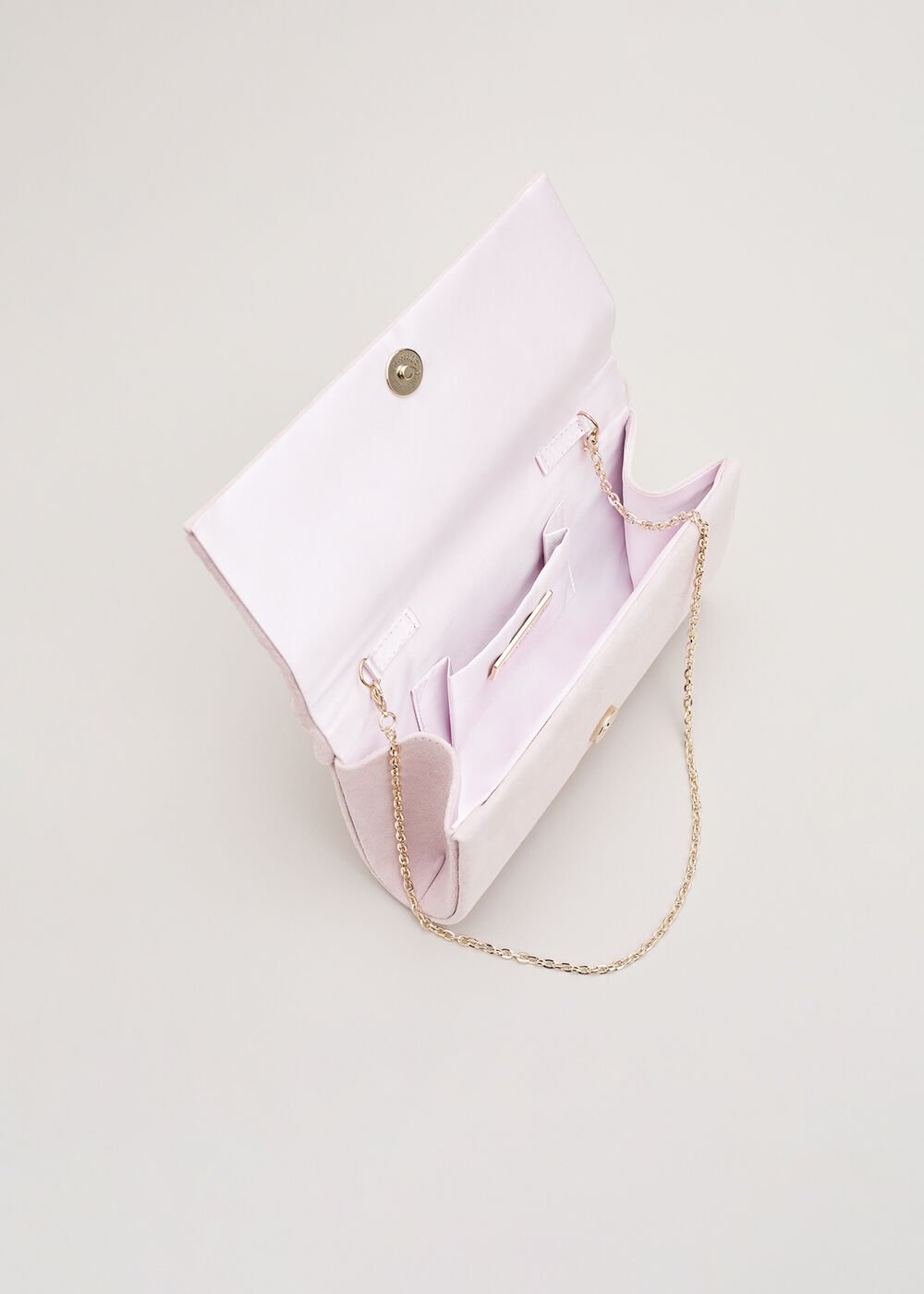 Knot Front Clutch - Pink