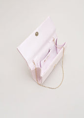 Knot Front Clutch - Pink