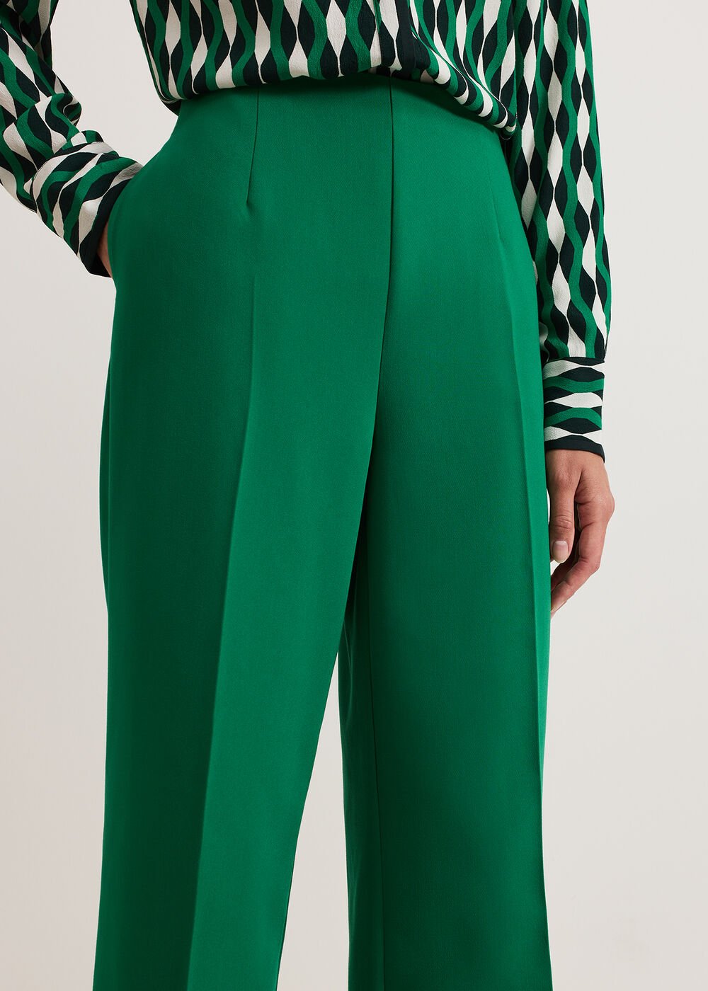 Aubrielle Trouser - Green