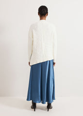 Orla Slip Skirt - Blue