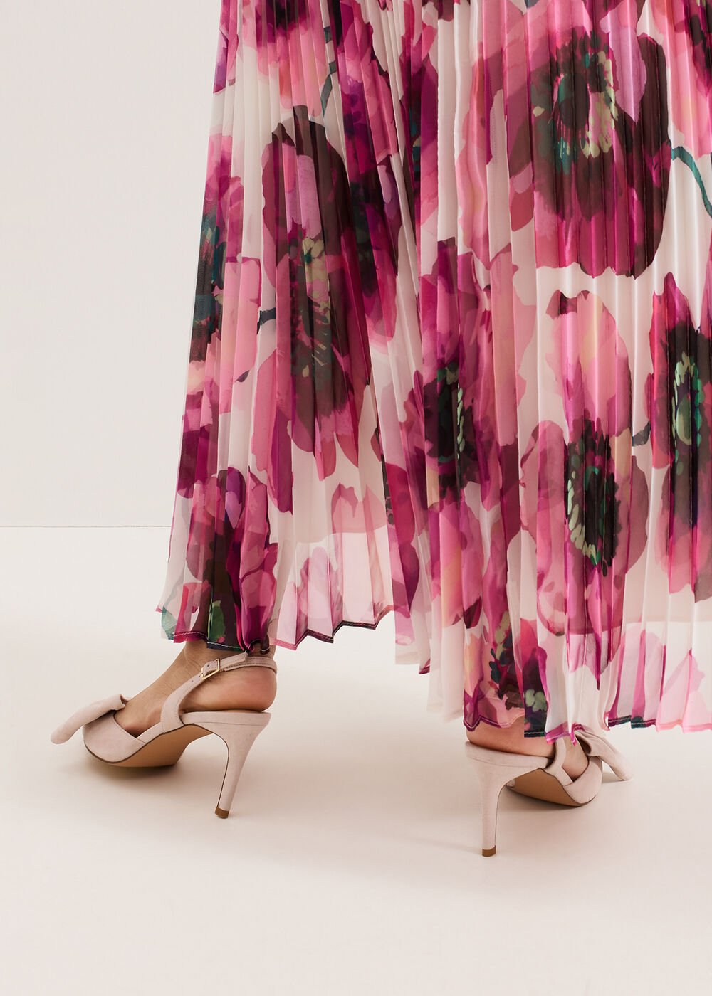 Oversized Bow Shoe - Cameo