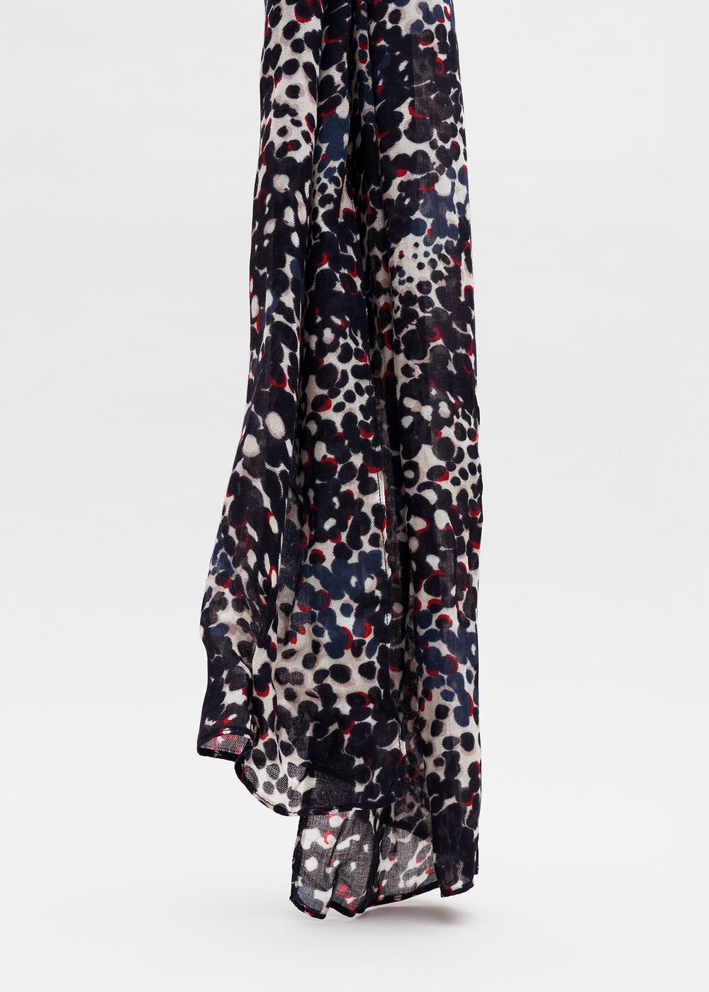 Circle Print Scarf - Multi