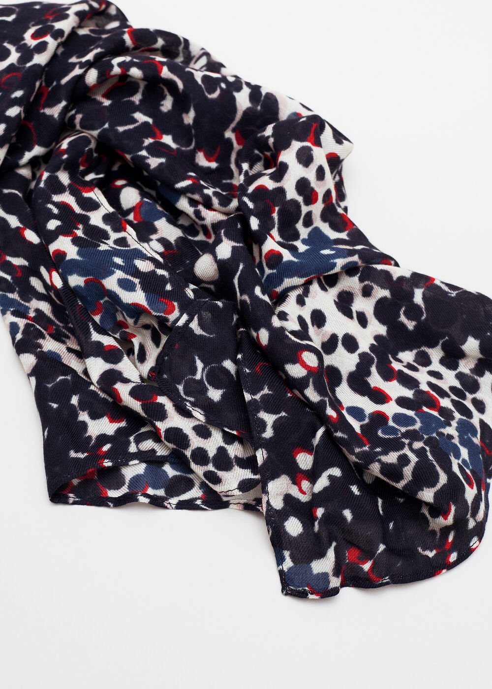 Circle Print Scarf - Multi