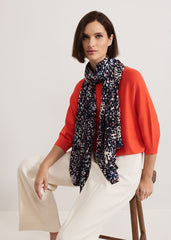 Circle Print Scarf - Multi