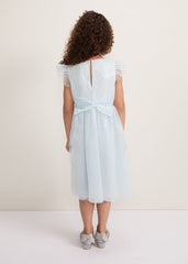 Kaya Sequin Dress - Pale Blue