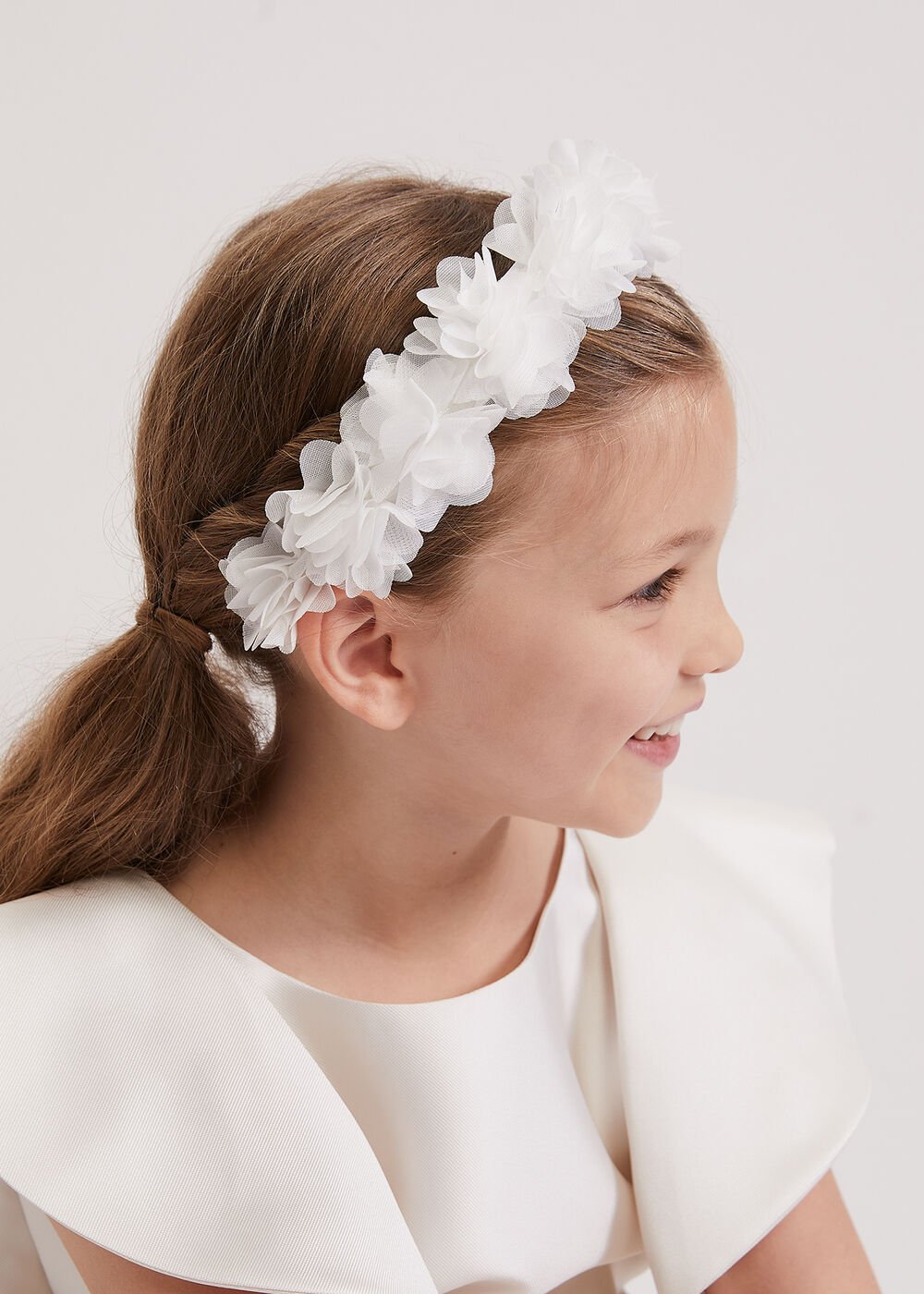 Petal Headband - Ivory