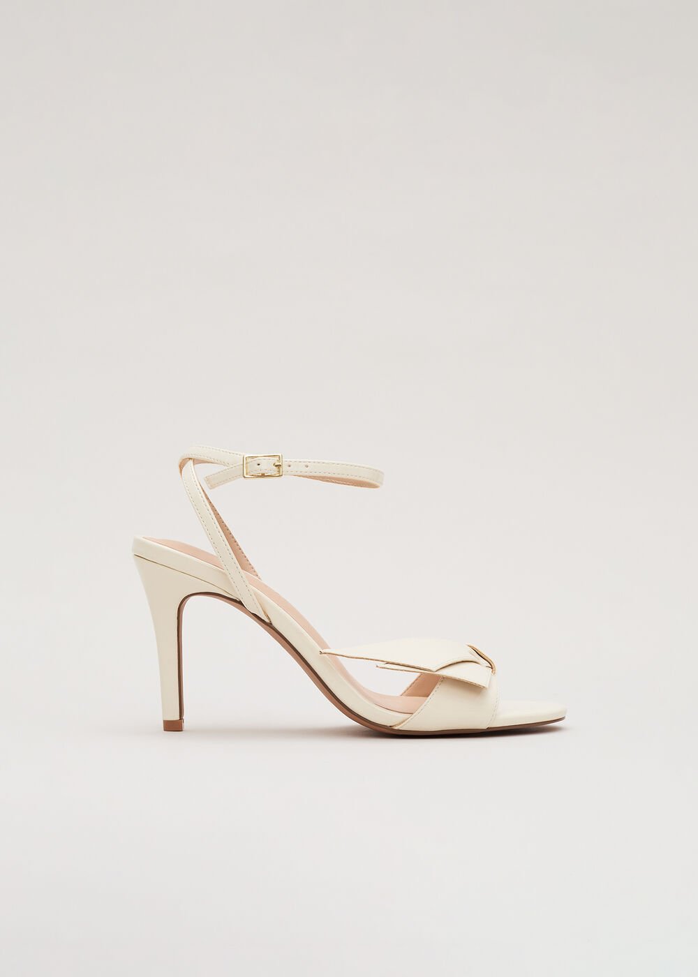 Ivory Bow Sandal - Ivory