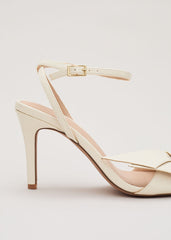 Ivory Bow Sandal - Ivory