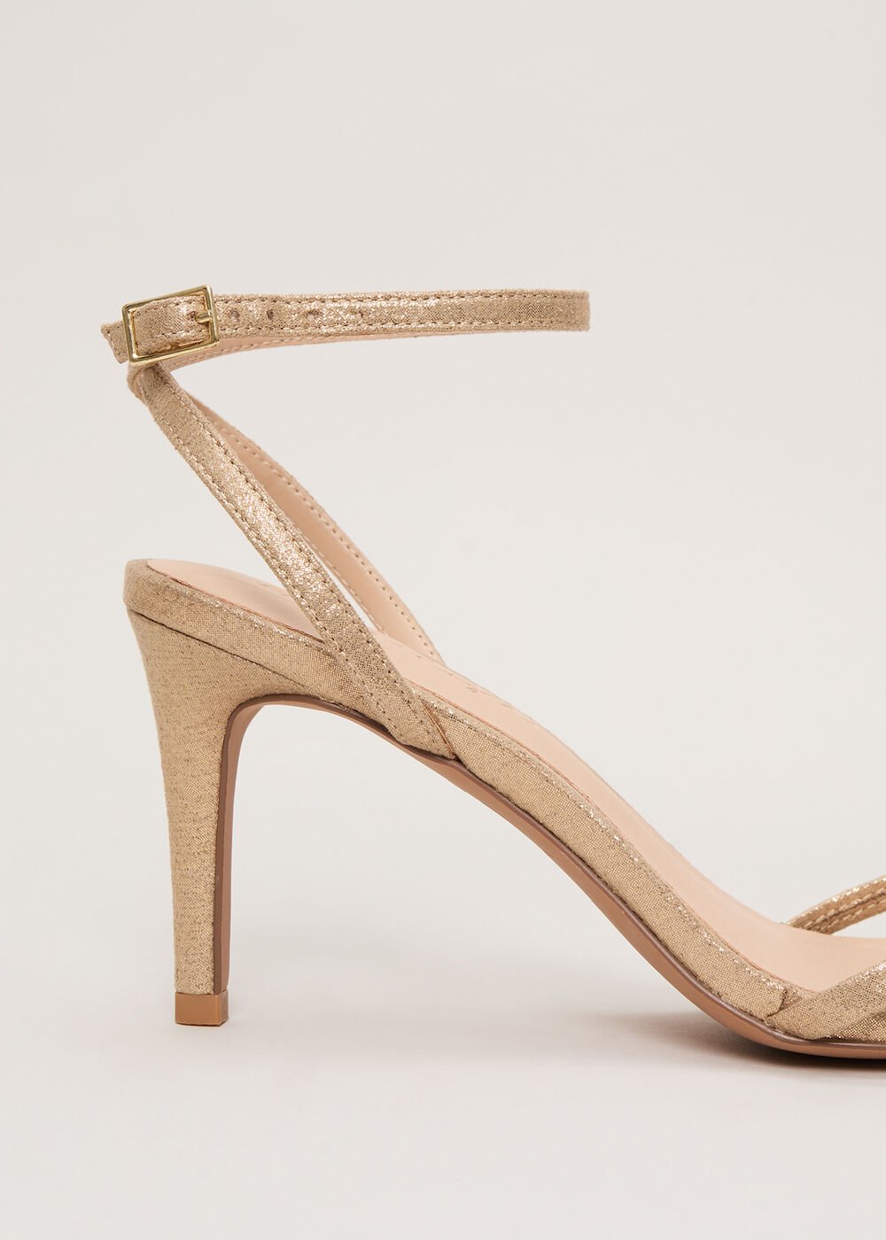 Gold Flower Strappy - Gold