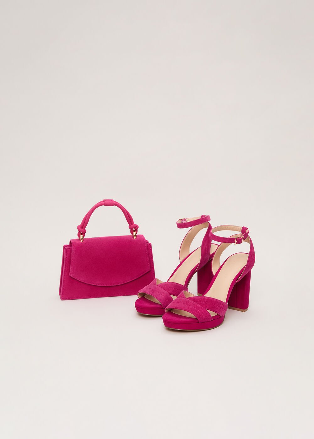 Pink Platform Sandal - Pink