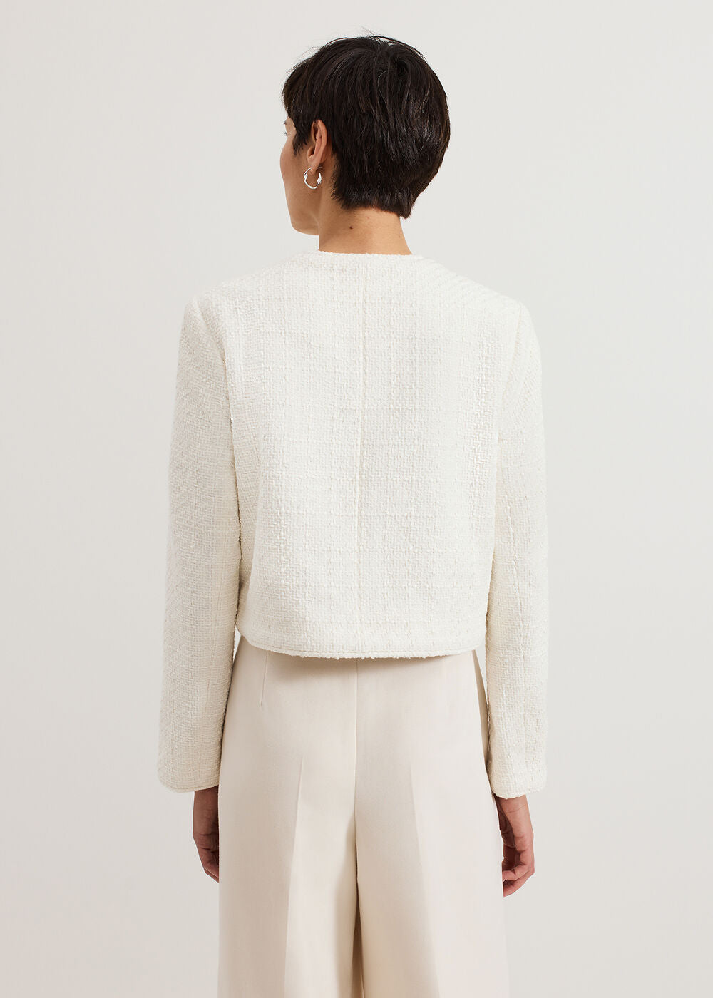 Ripley Boucle Jacket - Ivory