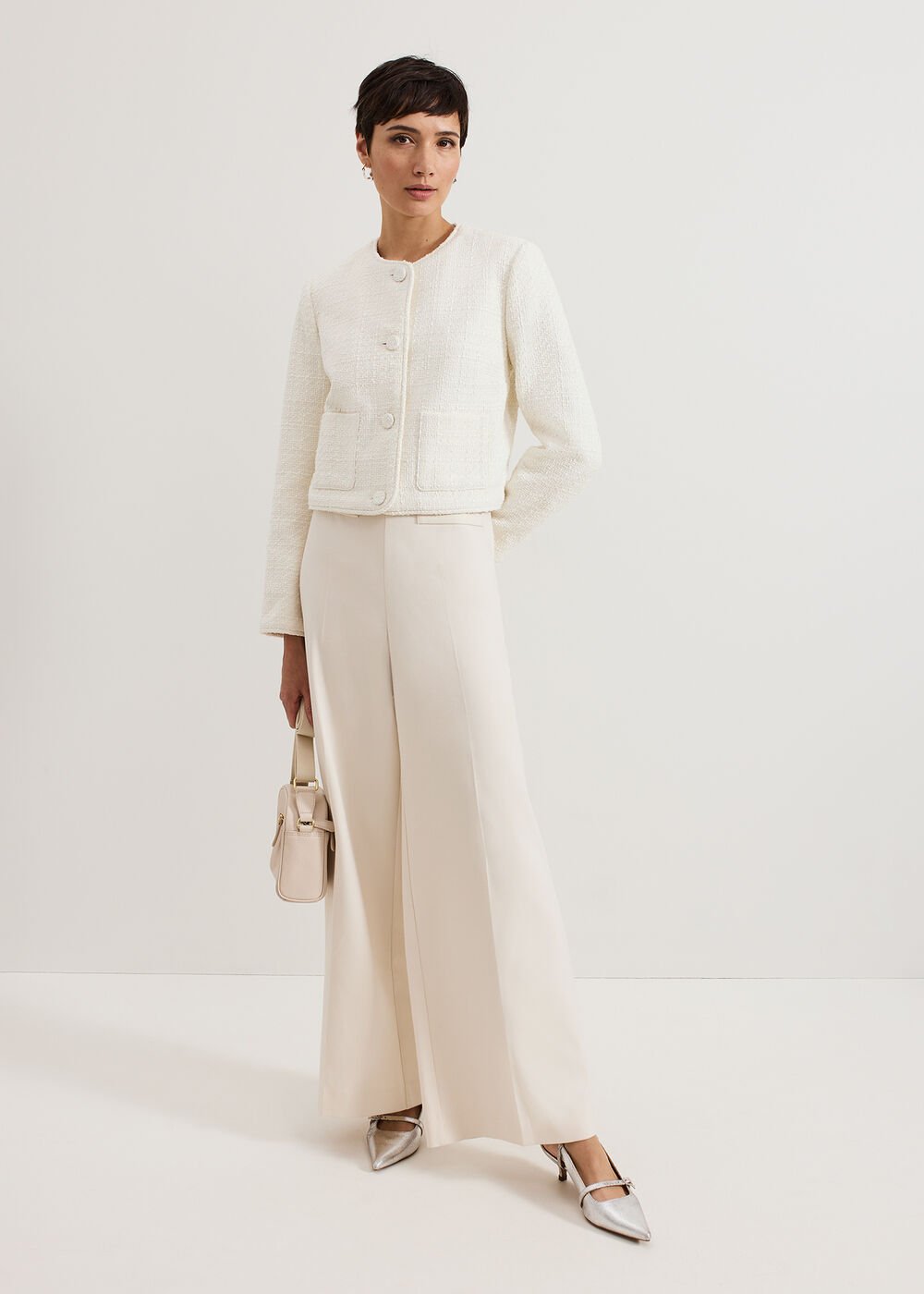 Ripley Boucle Jacket - Ivory
