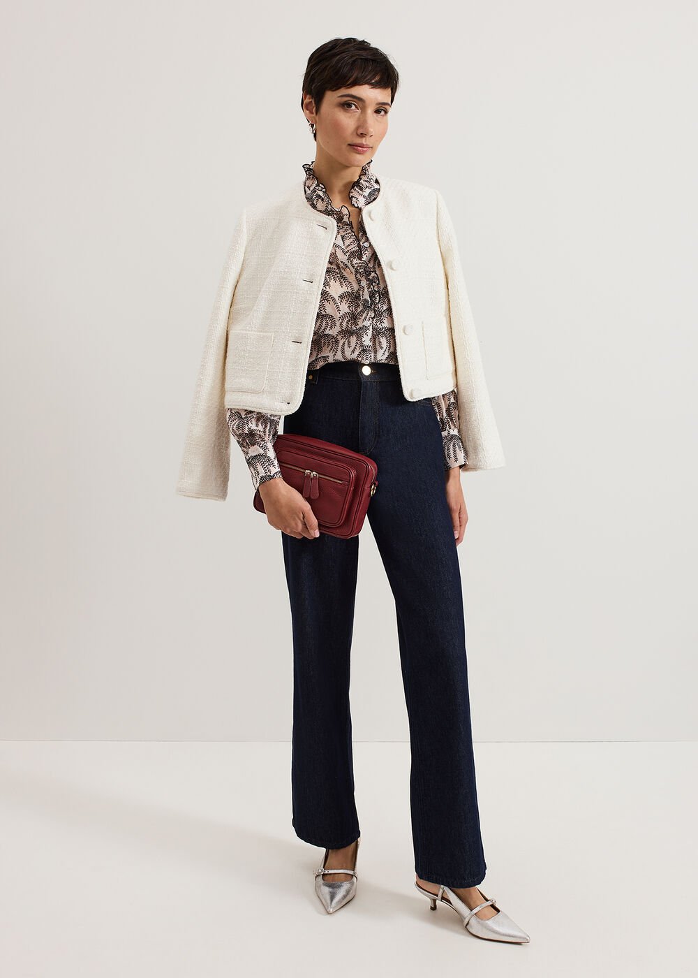 Ripley Boucle Jacket - Ivory