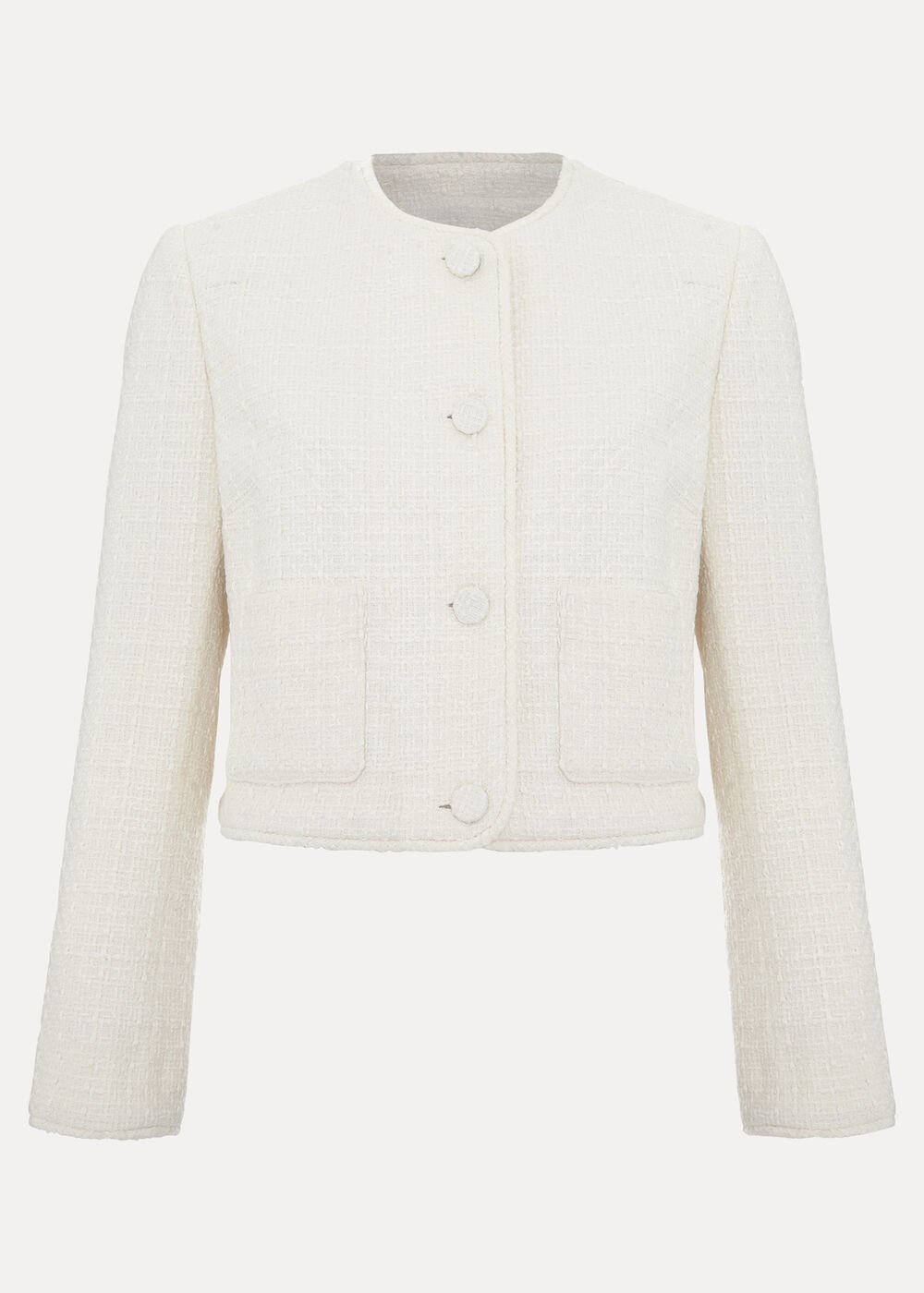 Ripley Boucle Jacket - Ivory