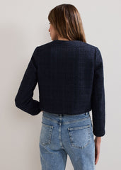 Ripley Boucle Jacket - Navy