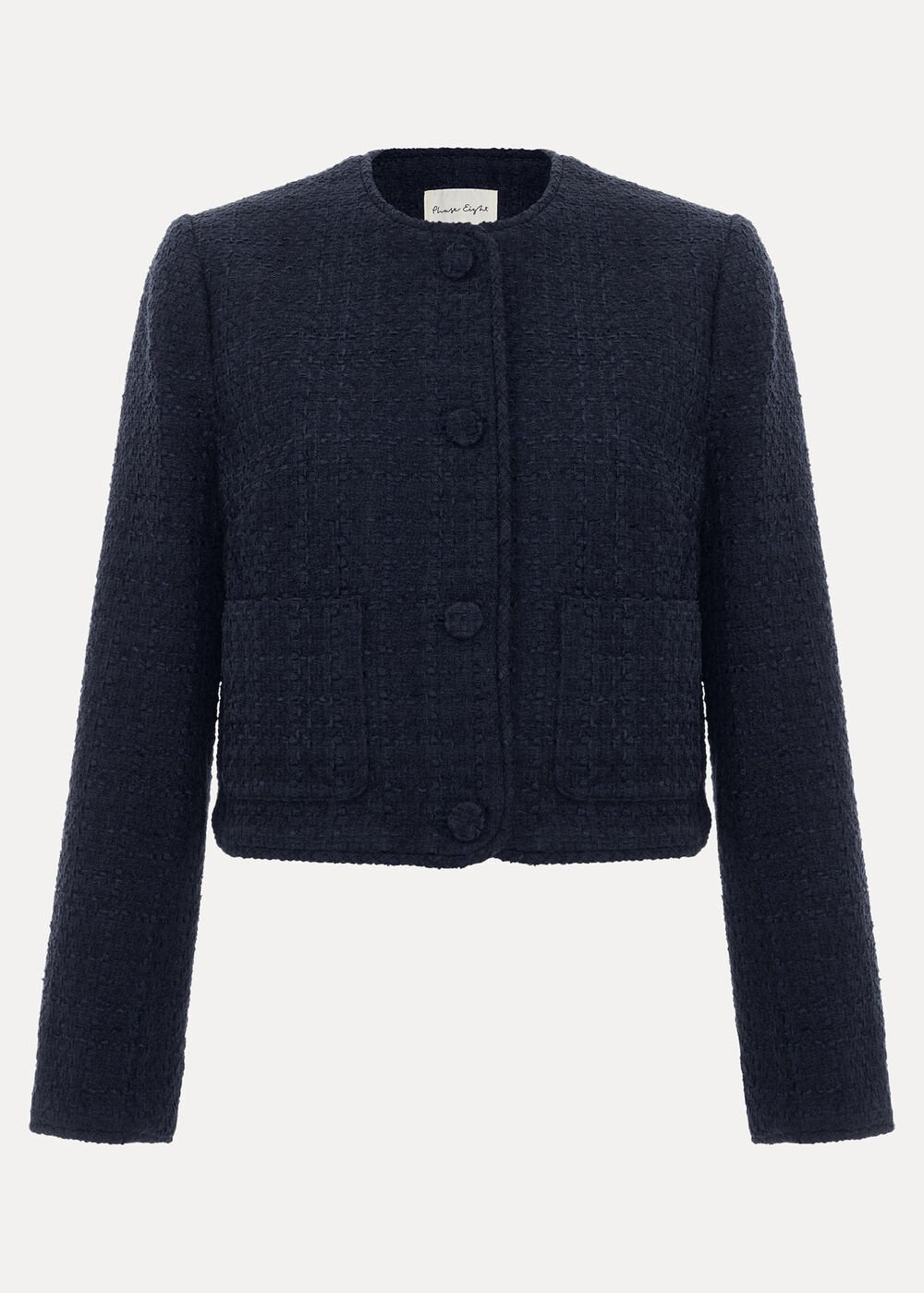 Ripley Boucle Jacket - Navy