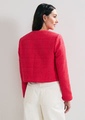Ripley Boucle Jacket - Coral