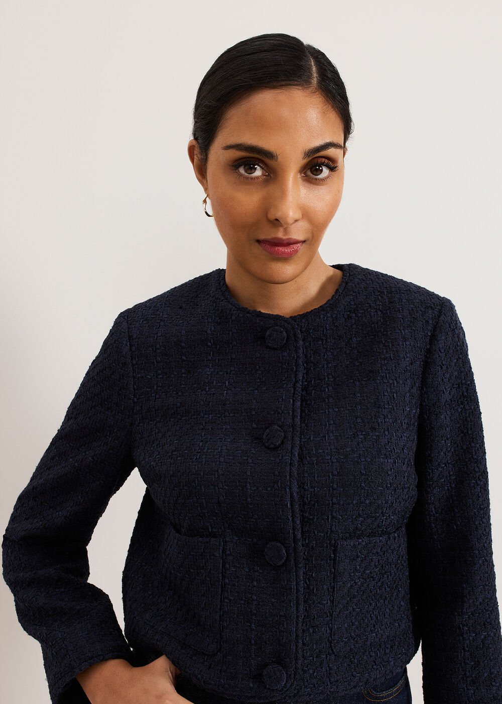 Ripley Petite Jacket - Navy