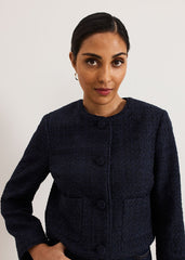 Ripley Petite Jacket - Navy