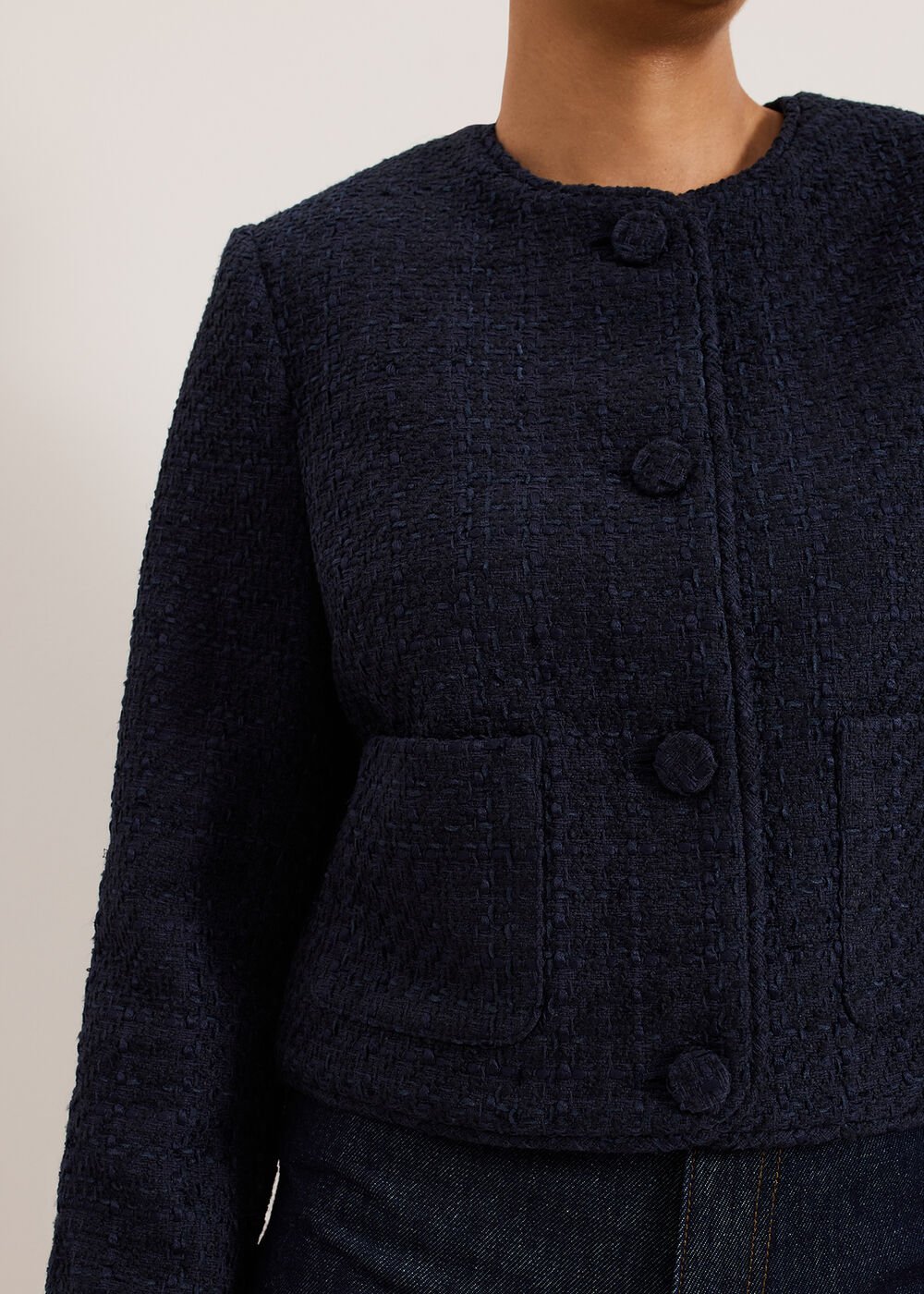 Ripley Petite Jacket - Navy