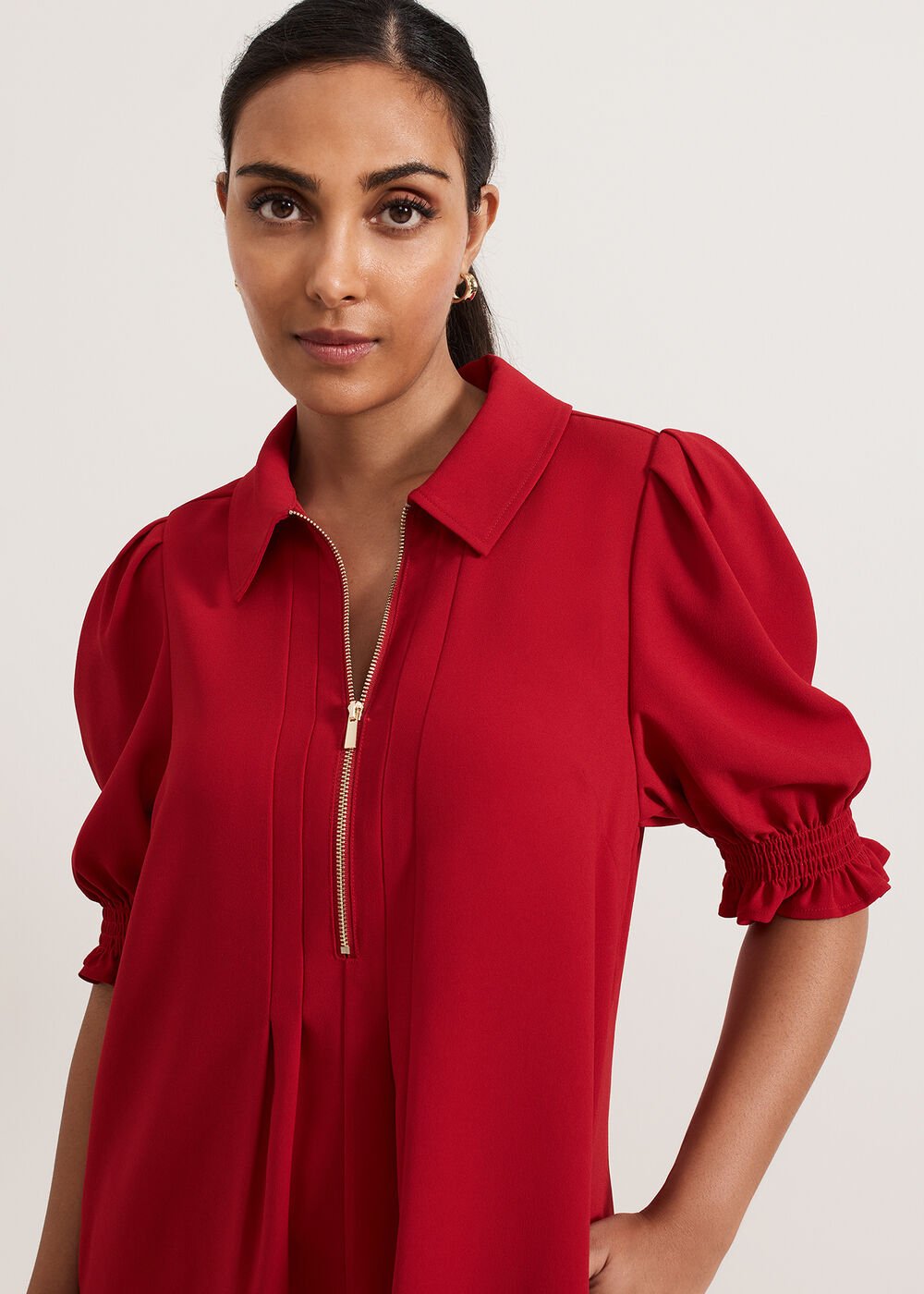 Petite Candice Dress - Red