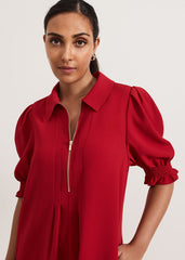 Petite Candice Dress - Red